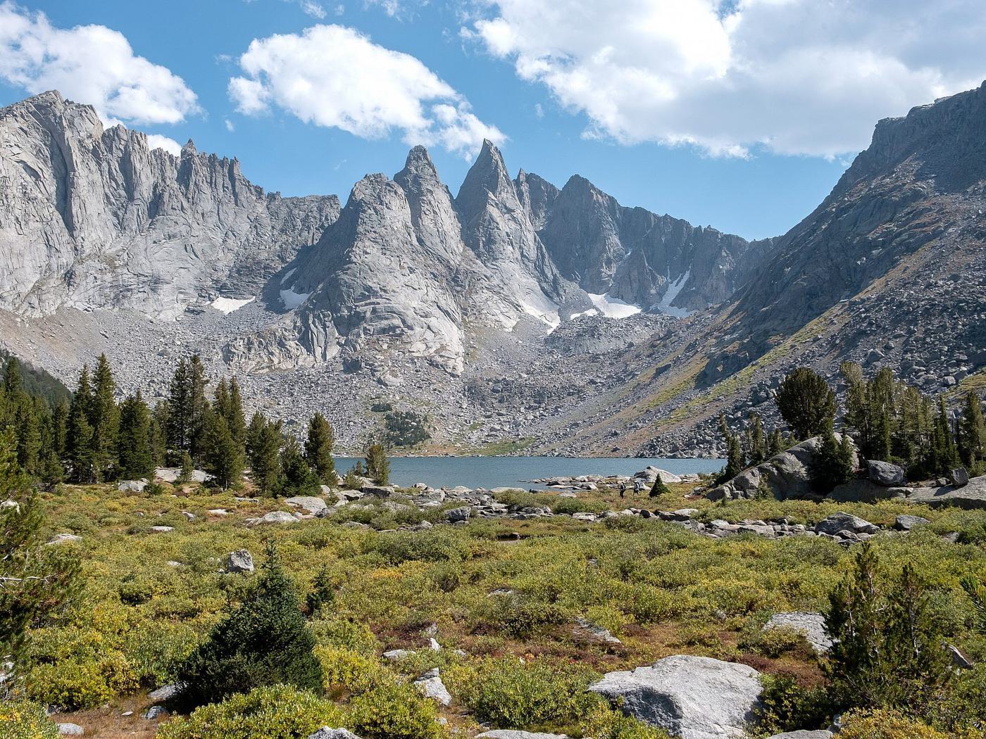 Wind River Range Backpacking Highline Trail: Trail Creek Park To Elbow