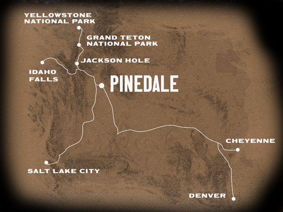Pinedale map graphic