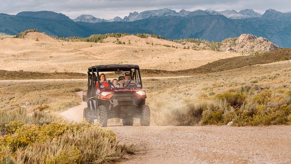 ATV Soda Lake Fall Visit Pinedale WY