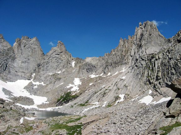 Cirque Lake Cirque of the Towers Pinedale WY