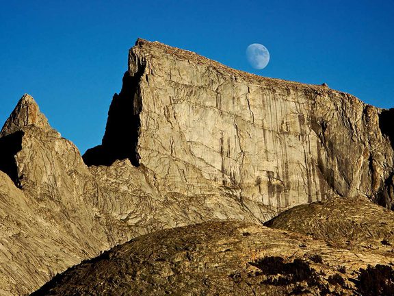 East Temple and Moon
