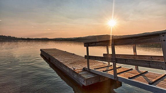 Half Moon Lake Docks Pinedale WY