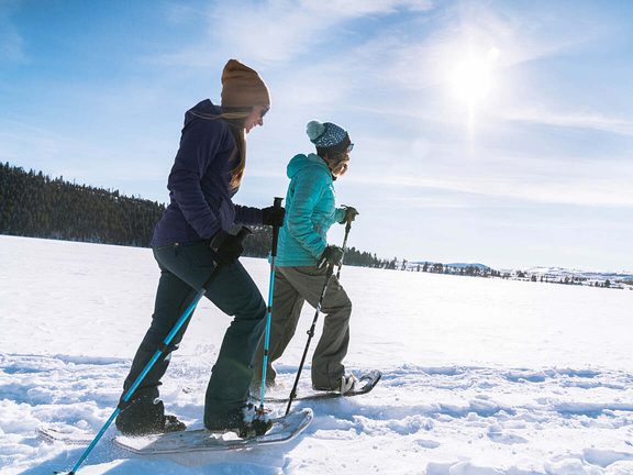 Snowshoeing Visit Pinedale