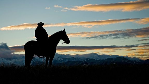 Visit Pinedale WY Mountain Cowboy