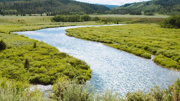 Visit Pinedale WY Summer Scenery Green River