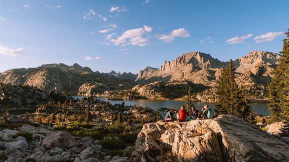 Visit Pinedale WY Summer Backpacking Dinner Winds