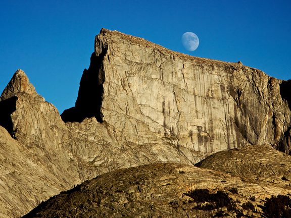 East Temple and Moon