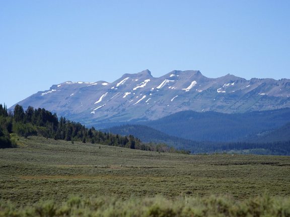 Gros Ventre Mountain Range